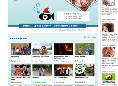 Snapfish :: Spread Some Snappiness :: Facebook App